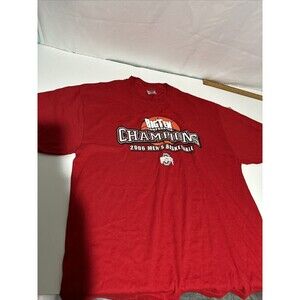 Ohio State University Basketball 2006 Big Ten Champions T-Shirt size (XL) cotton